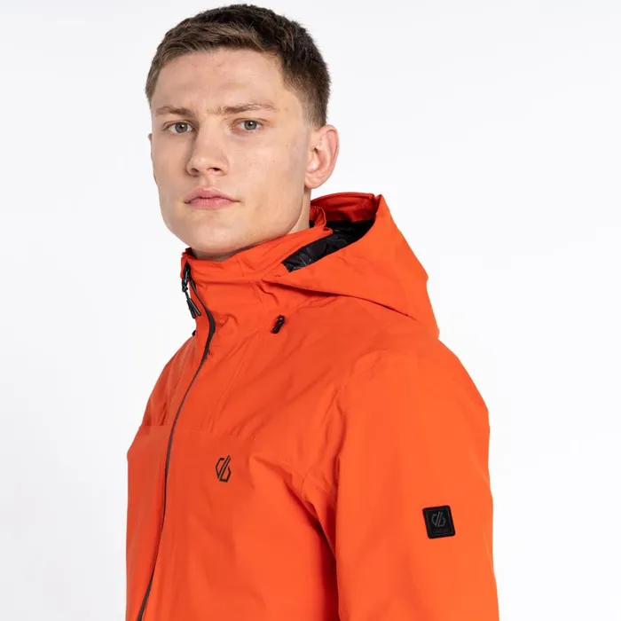 Dare 2b Switch Out Recycled Waterproof Jacket Burnt Salmon Men Waterproof Jackets