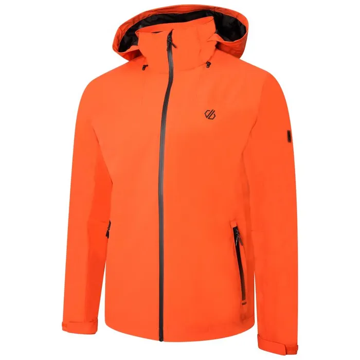 Dare 2b Switch Out Recycled Waterproof Jacket Burnt Salmon Men Waterproof Jackets