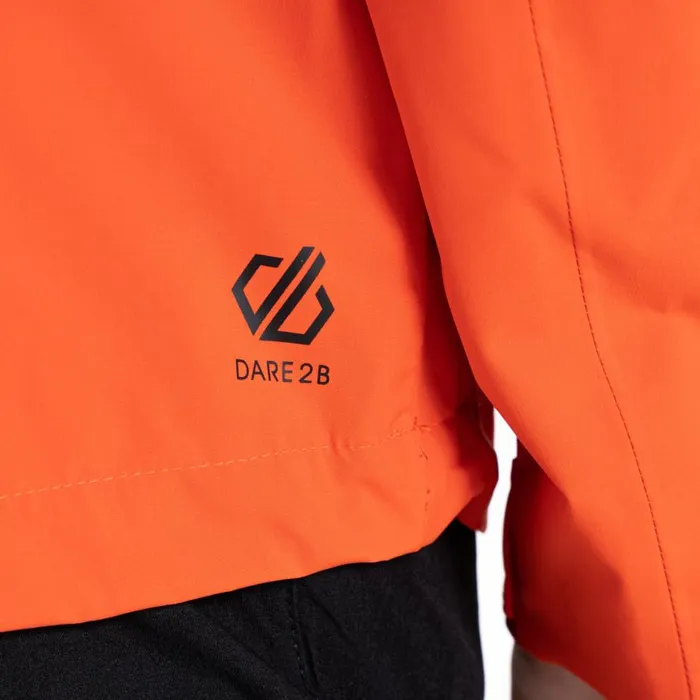 Dare 2b Switch Out Recycled Waterproof Jacket Burnt Salmon Men Waterproof Jackets