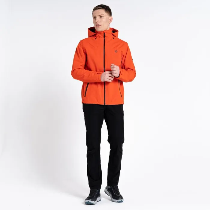 Dare 2b Switch Out Recycled Waterproof Jacket Burnt Salmon Men Waterproof Jackets