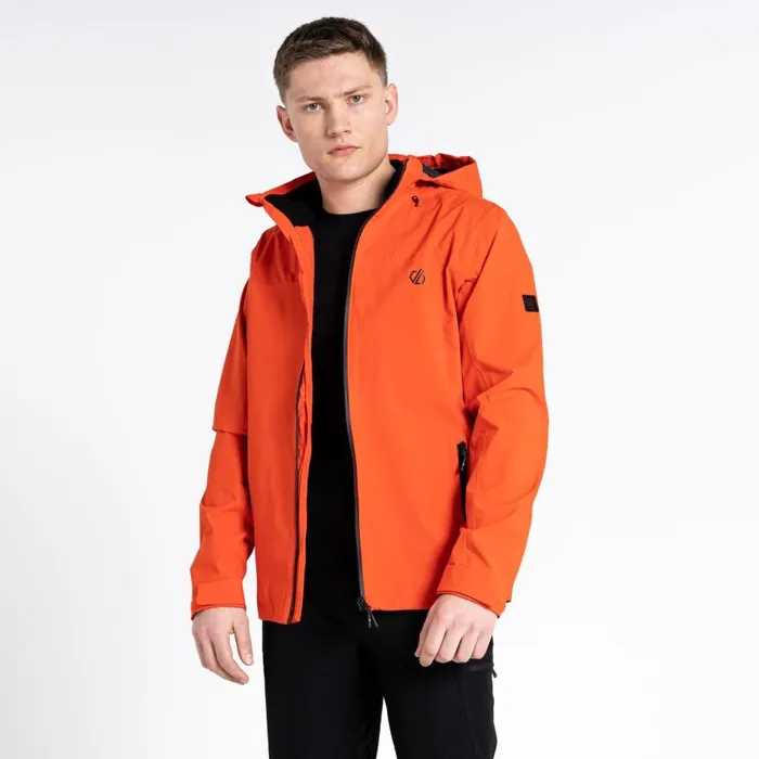 Dare 2b Switch Out Recycled Waterproof Jacket Burnt Salmon Men Waterproof Jackets