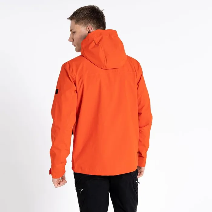 Dare 2b Switch Out Recycled Waterproof Jacket Burnt Salmon Men Waterproof Jackets