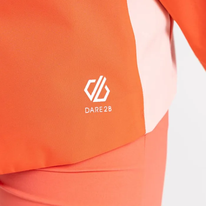 Dare 2b Trail Waterproof Jacket Neon Peach Women Waterproof Jackets