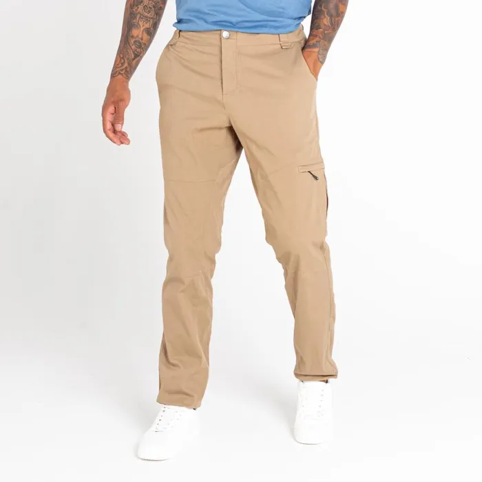 Dare 2b Tuned In Offbeat Lightweight Trousers Golden Fawn Men Walking Trousers