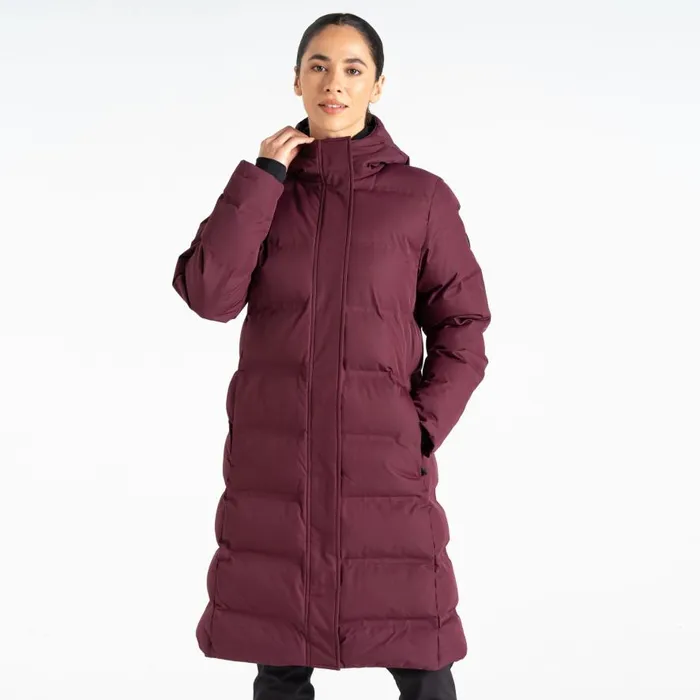 Dare 2b Wander Padded Jacket Fig Purple Women Insulated Jackets