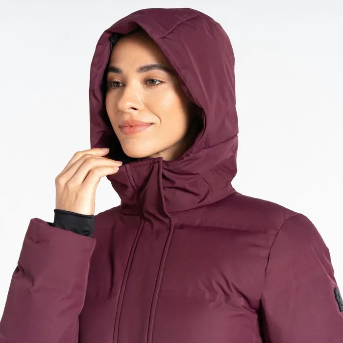 Dare 2b Wander Padded Jacket Fig Purple Women Insulated Jackets