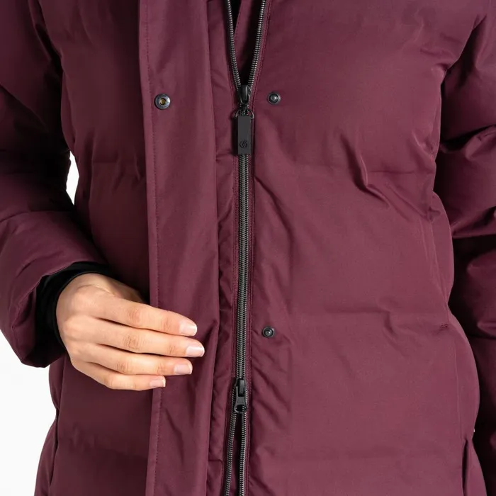 Dare 2b Wander Padded Jacket Fig Purple Women Insulated Jackets
