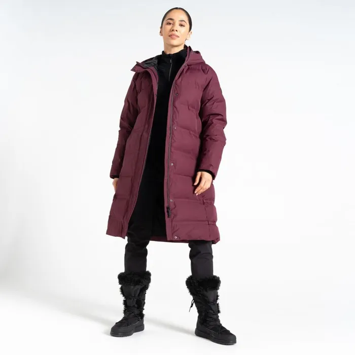 Dare 2b Wander Padded Jacket Fig Purple Women Insulated Jackets