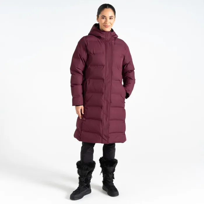 Dare 2b Wander Padded Jacket Fig Purple Women Insulated Jackets