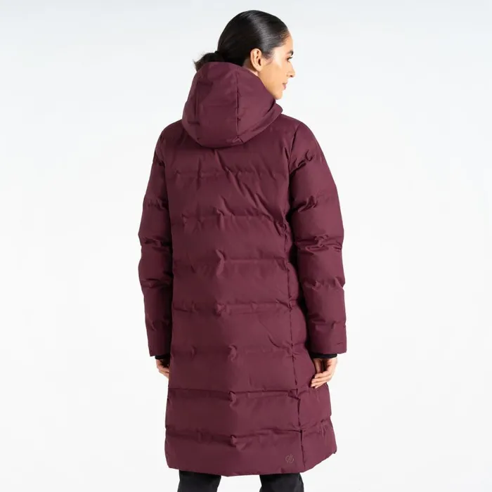 Dare 2b Wander Padded Jacket Fig Purple Women Insulated Jackets