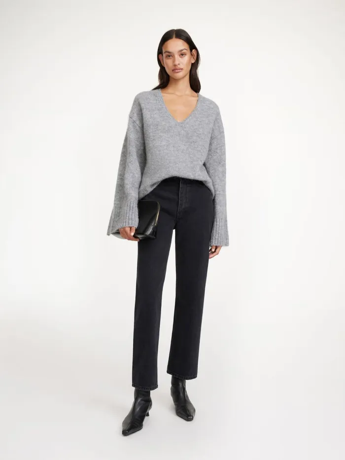 Denim Women By Malene Birger Milium Organic Cotton Jeans Black