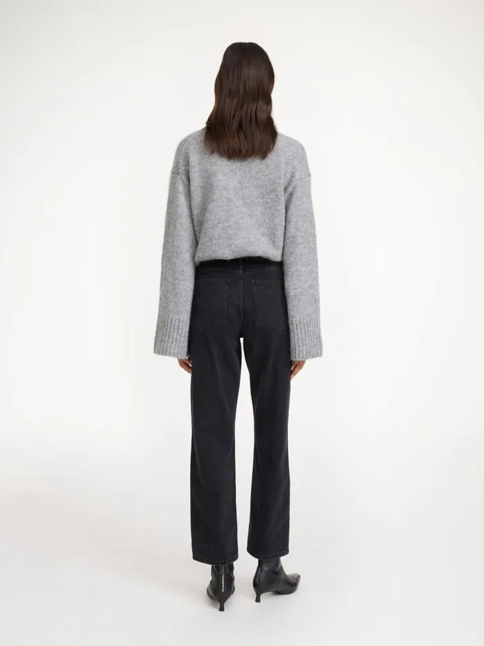 Denim Women By Malene Birger Milium Organic Cotton Jeans Black