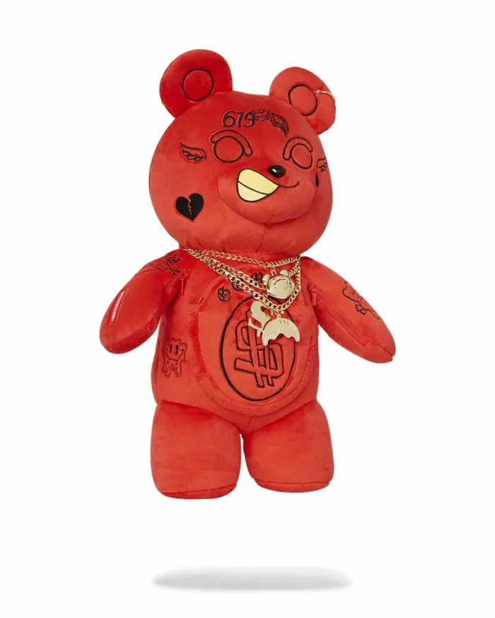 DIABLO PLUSH TEDDYBEAR BACKPACK Bags SPRAYGROUND