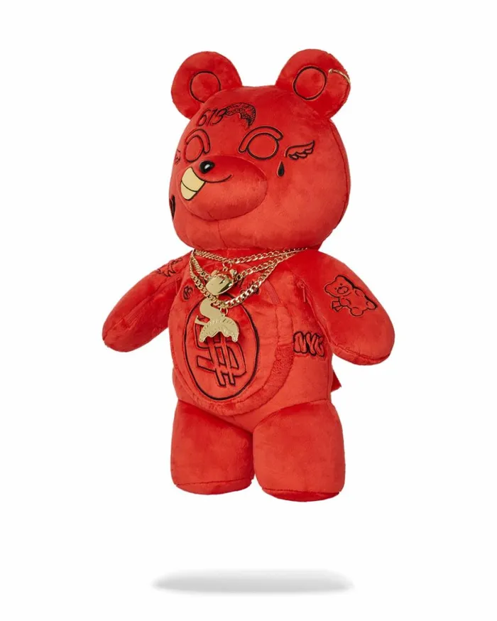 DIABLO PLUSH TEDDYBEAR BACKPACK Bags SPRAYGROUND