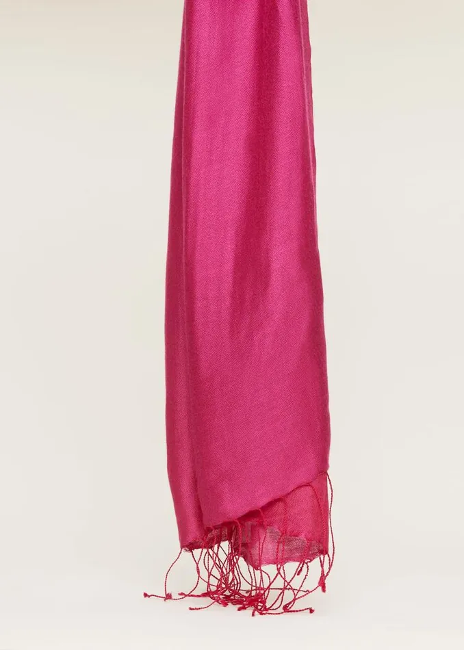 Diamond Weave Scarf Magenta Women Phase Eight Scarves