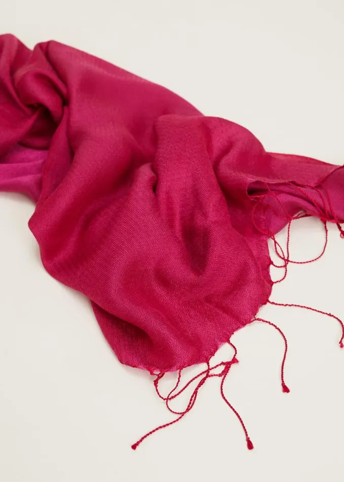 Diamond Weave Scarf Magenta Women Phase Eight Scarves