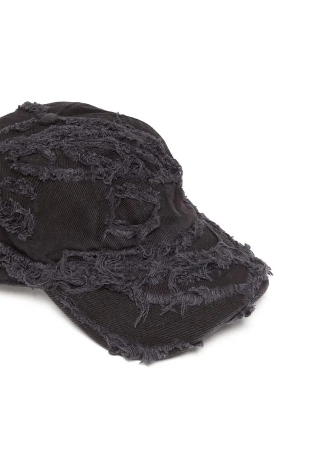 Diesel Cobis Black Men Caps and Hats