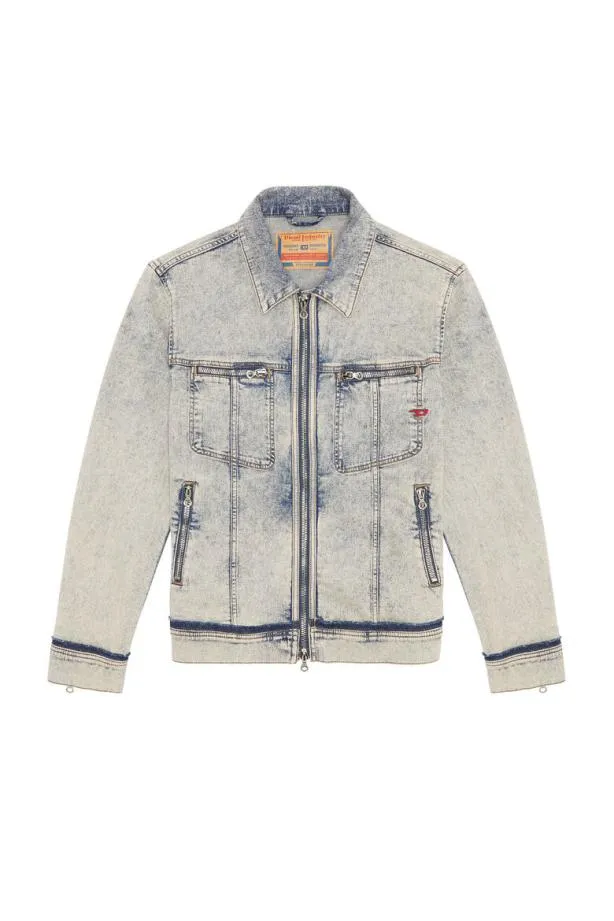 Diesel Dbarcyre Light Blue Men Jackets