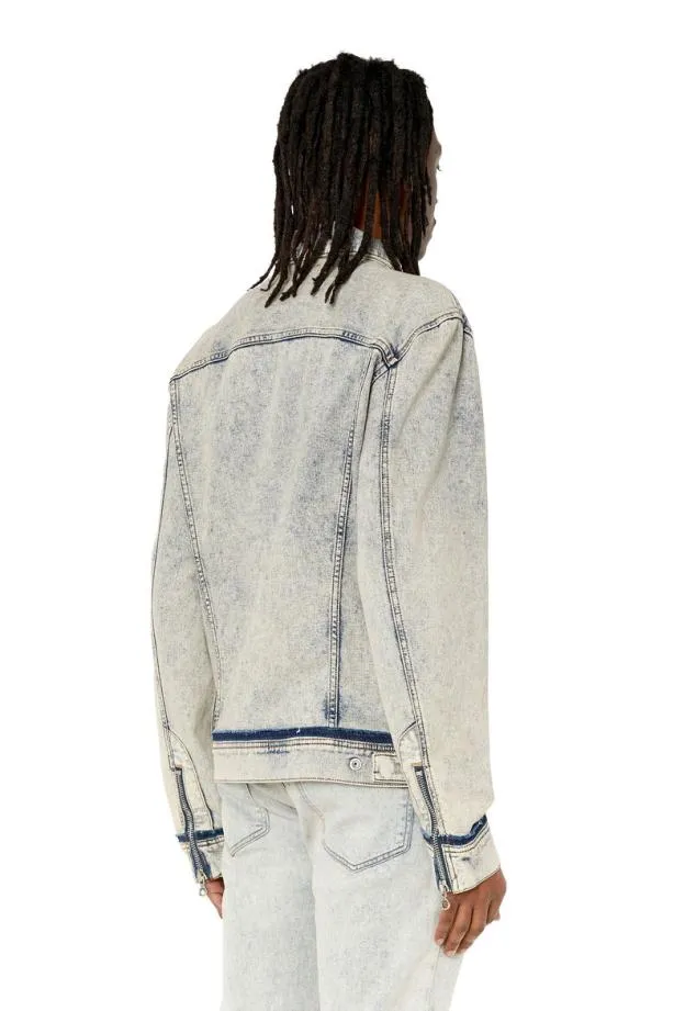 Diesel Dbarcyre Light Blue Men Jackets