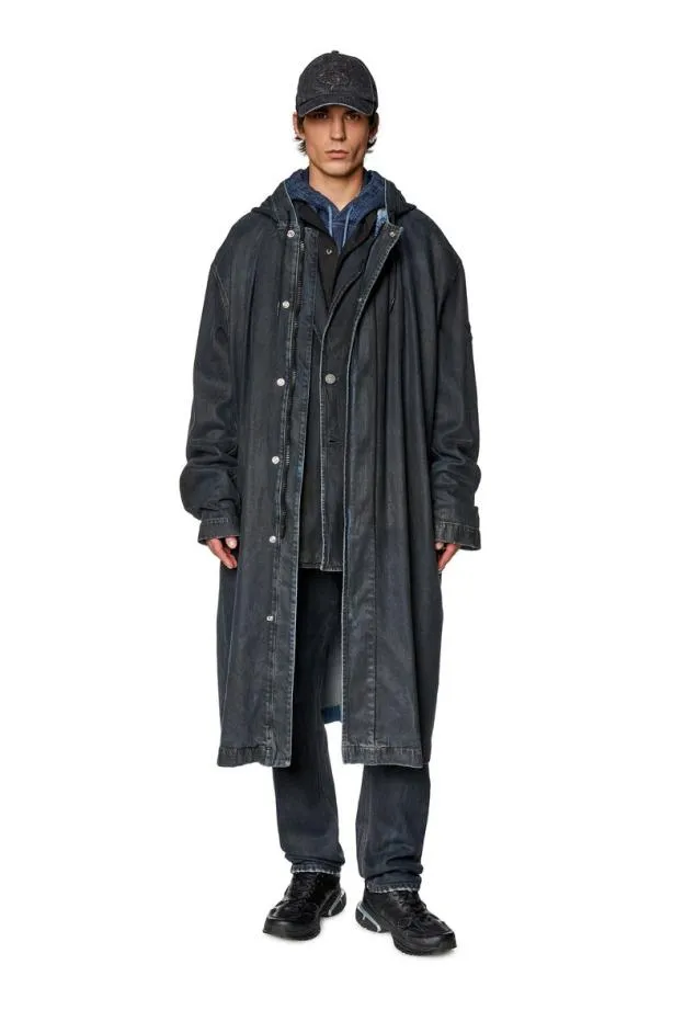 Diesel Dcots Black Men Jackets
