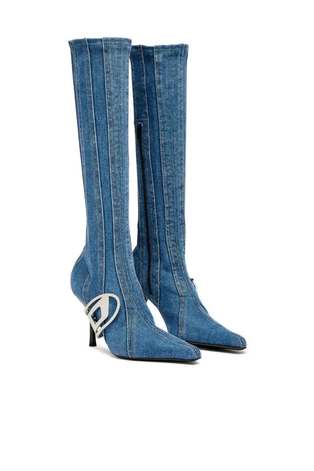 Diesel Declipse Kbt Blue Women Boots