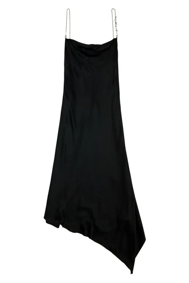 Diesel Dmint Black Women Dresses