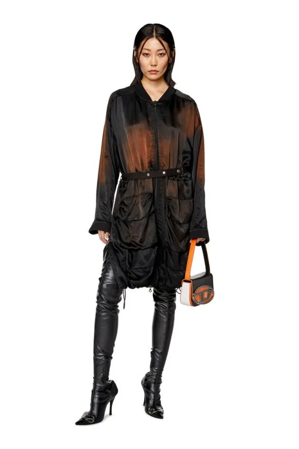 Diesel Dsaran Black Women Dresses