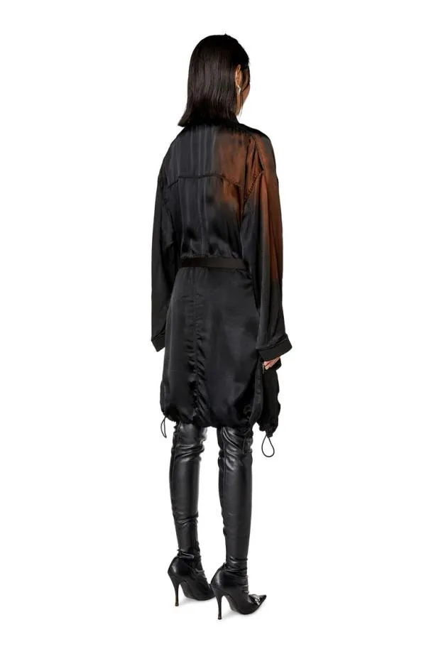 Diesel Dsaran Black Women Dresses