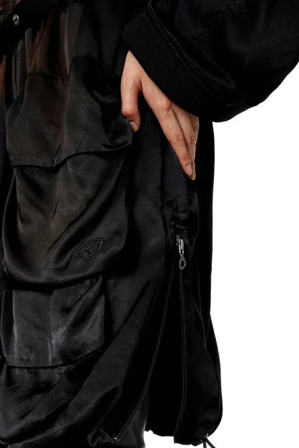 Diesel Dsaran Black Women Dresses