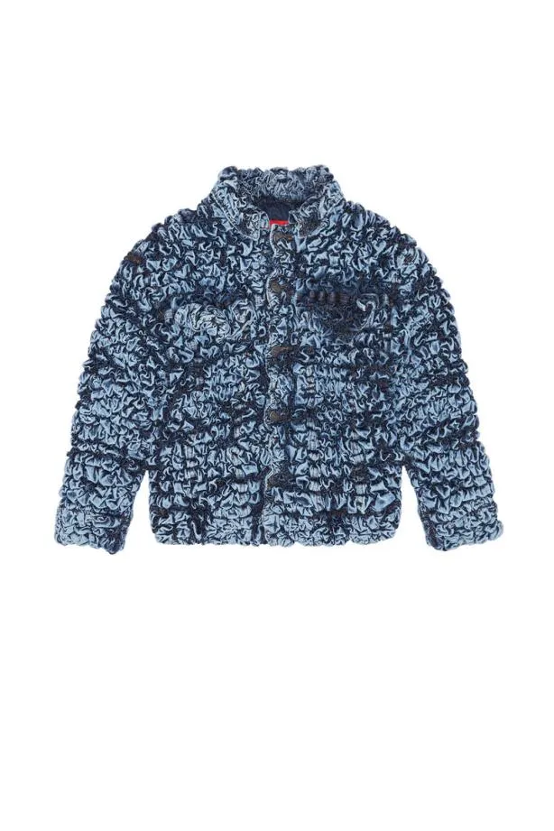 Diesel Denotefs Medium Blue Women Jackets