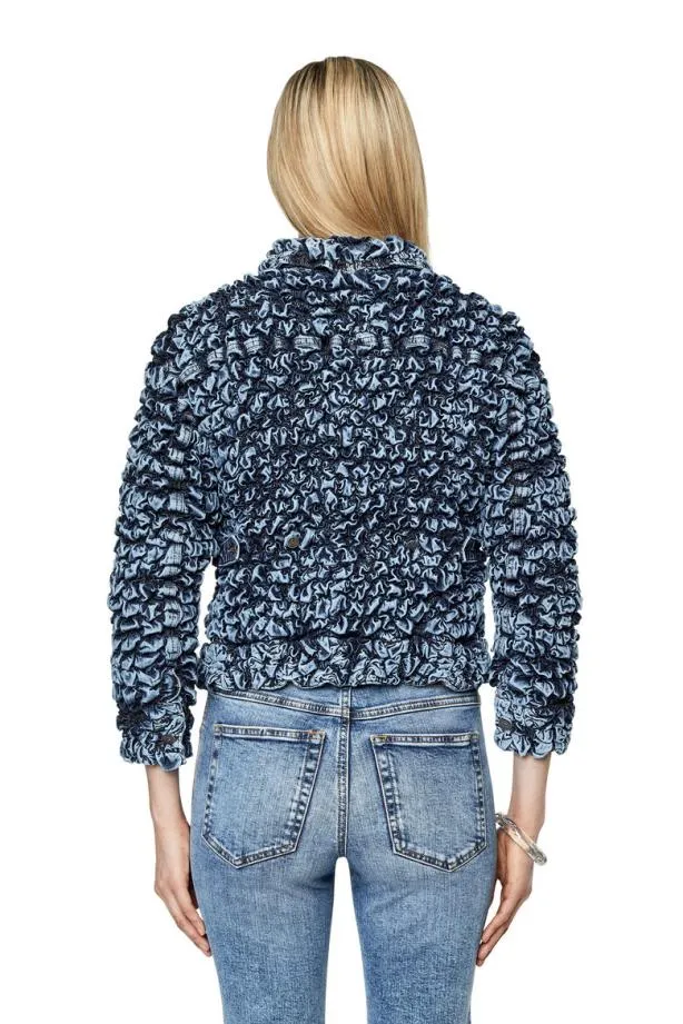 Diesel Denotefs Medium Blue Women Jackets