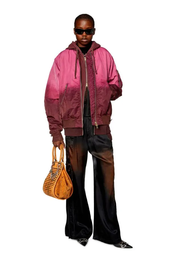 Diesel Gkamila Hot Pink Women Jackets