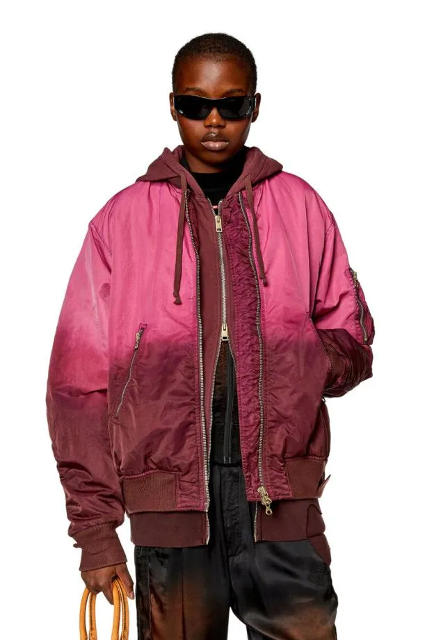 Diesel Gkamila Hot Pink Women Jackets