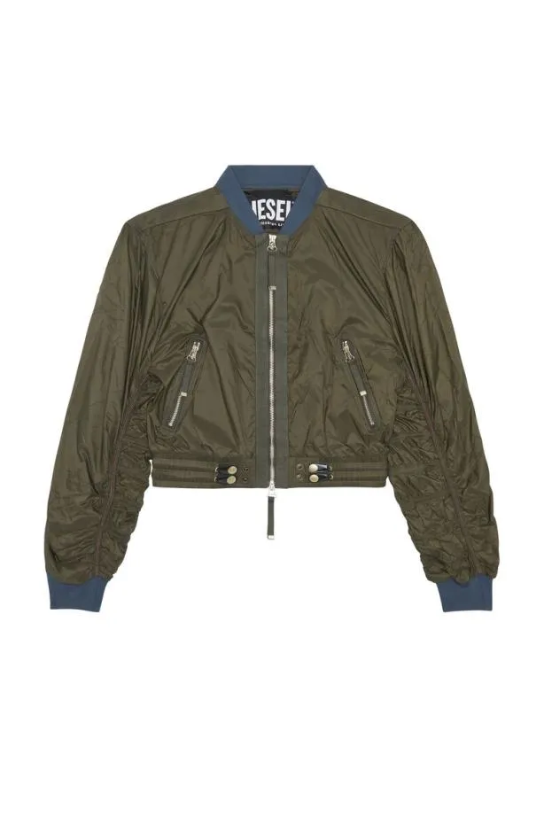 Diesel Gnoak Dark Green Women Jackets