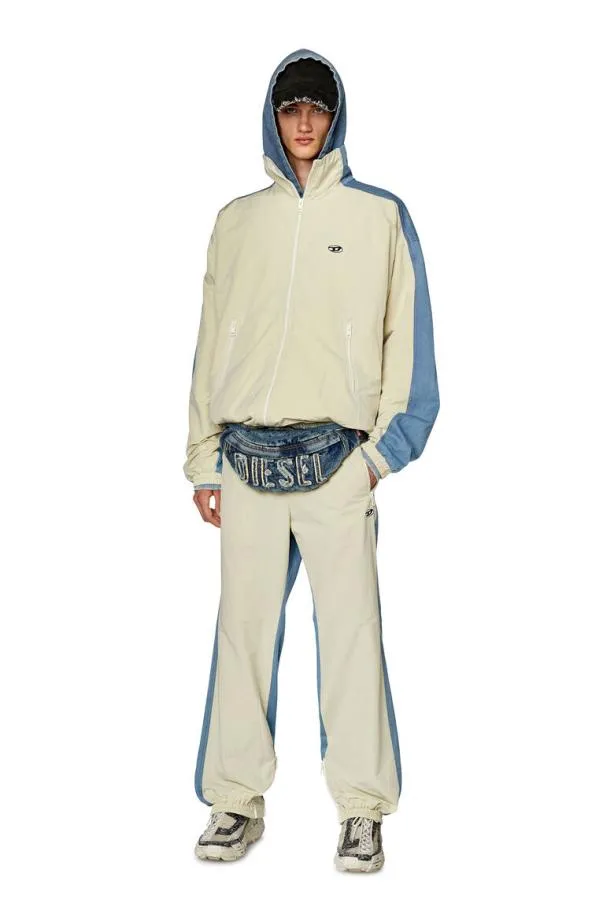 Diesel Jbright Bluewhite Men Jackets