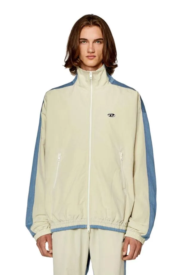 Diesel Jbright Bluewhite Men Jackets