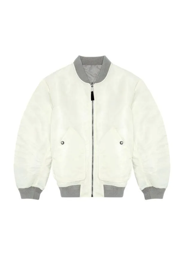 Diesel Jmattan White Men Jackets