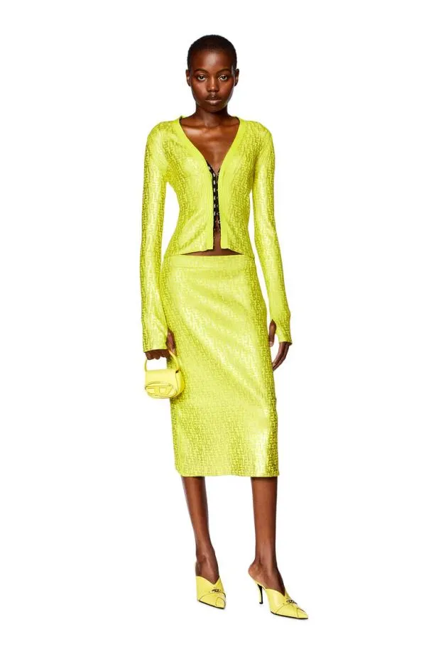 Diesel Mgria Yellow Women Knitwear