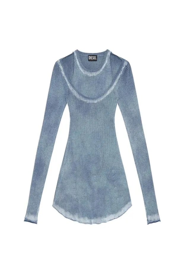 Diesel Mica Blue Women Dresses