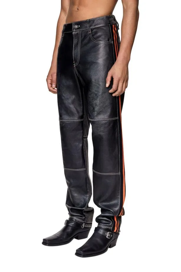 Diesel Parbus Black Men Pants and Shorts