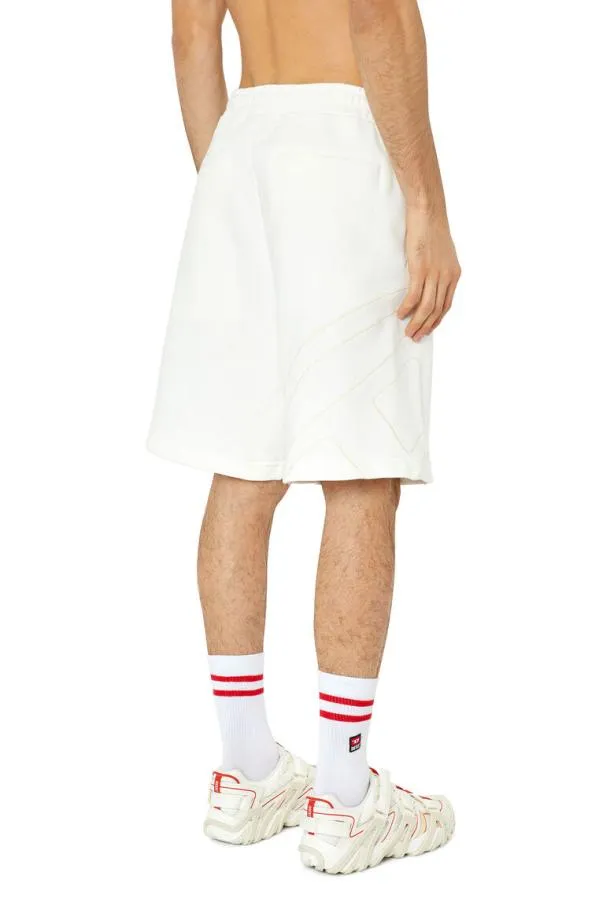 Diesel Pcrowmegoval White Men Pants and Shorts