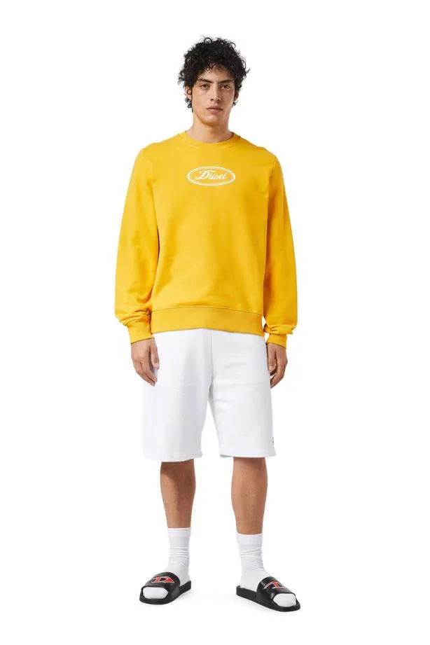 Diesel Pcrowndiv White Men Pants and Shorts