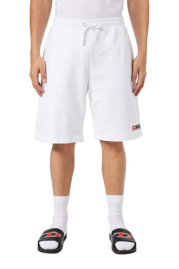 Diesel Pcrowndiv White Men Pants and Shorts