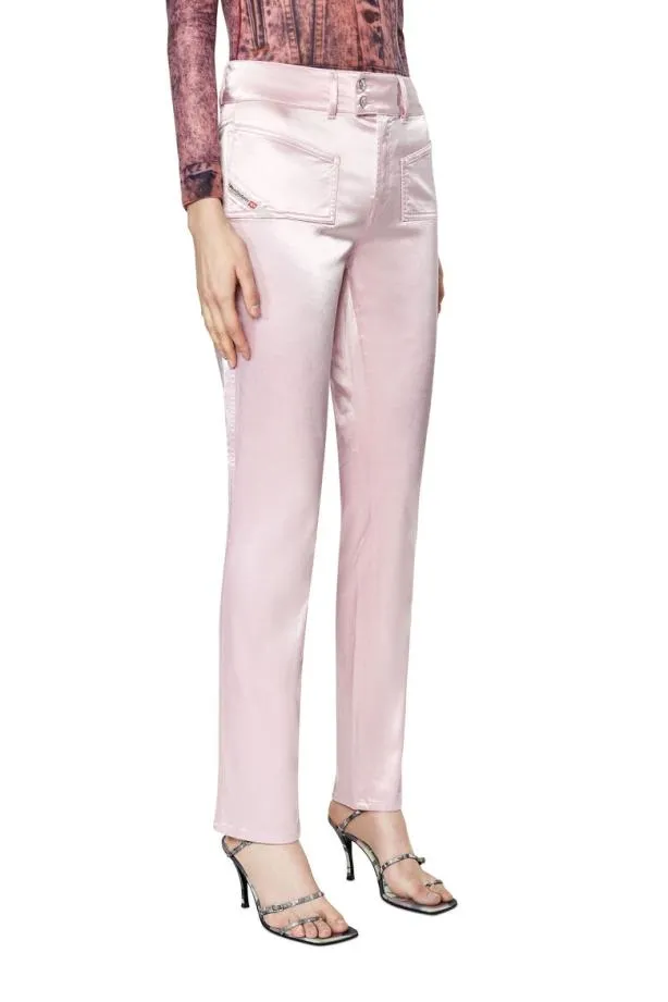 Diesel Peder Pink Women Pants and Shorts