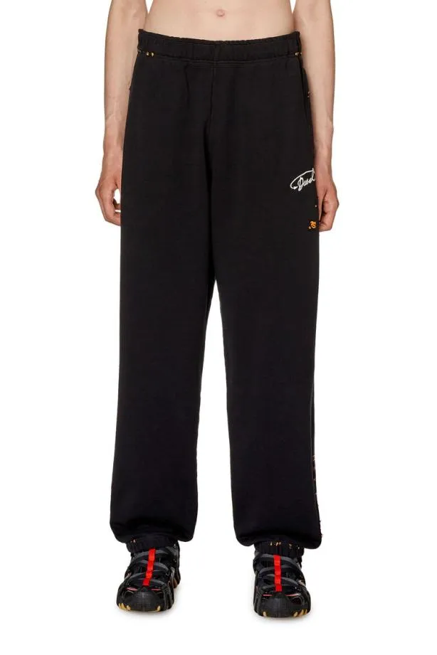 Diesel Pmarkypock Black Men Pants and Shorts