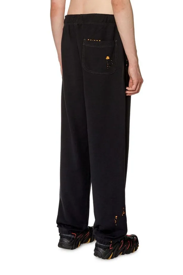 Diesel Pmarkypock Black Men Pants and Shorts