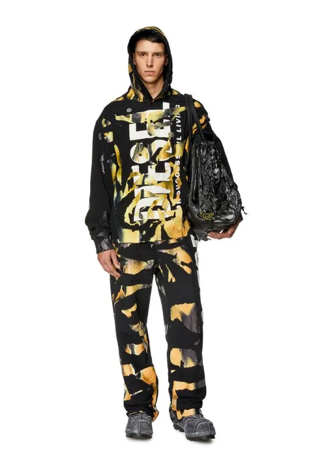 Diesel Pmartainsshow Blackgrey Men Pants and Shorts