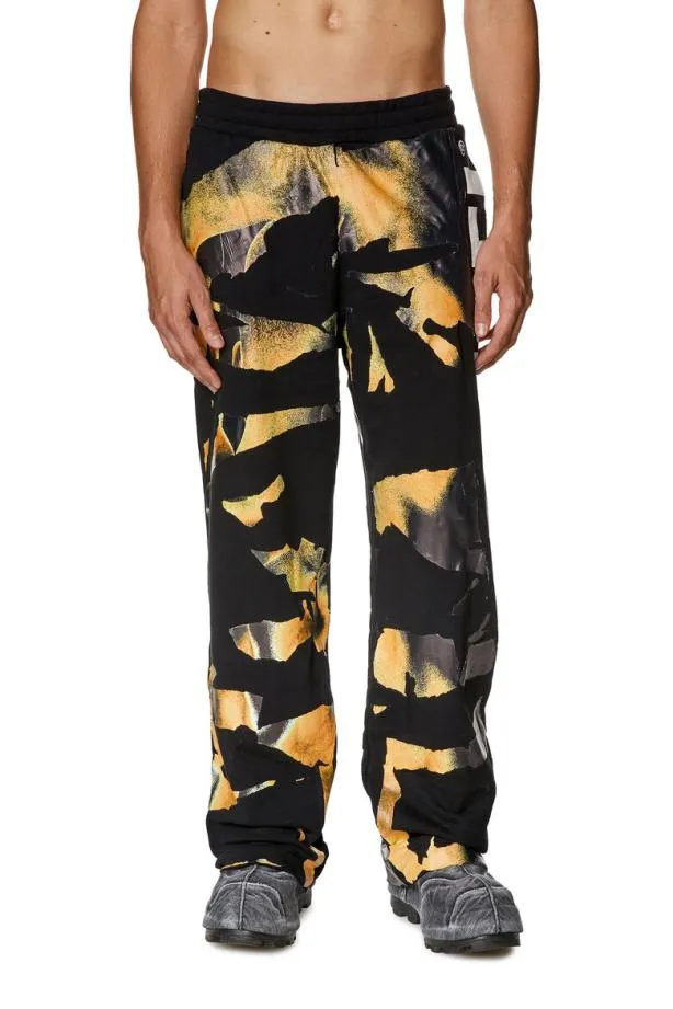 Diesel Pmartainsshow Blackgrey Men Pants and Shorts