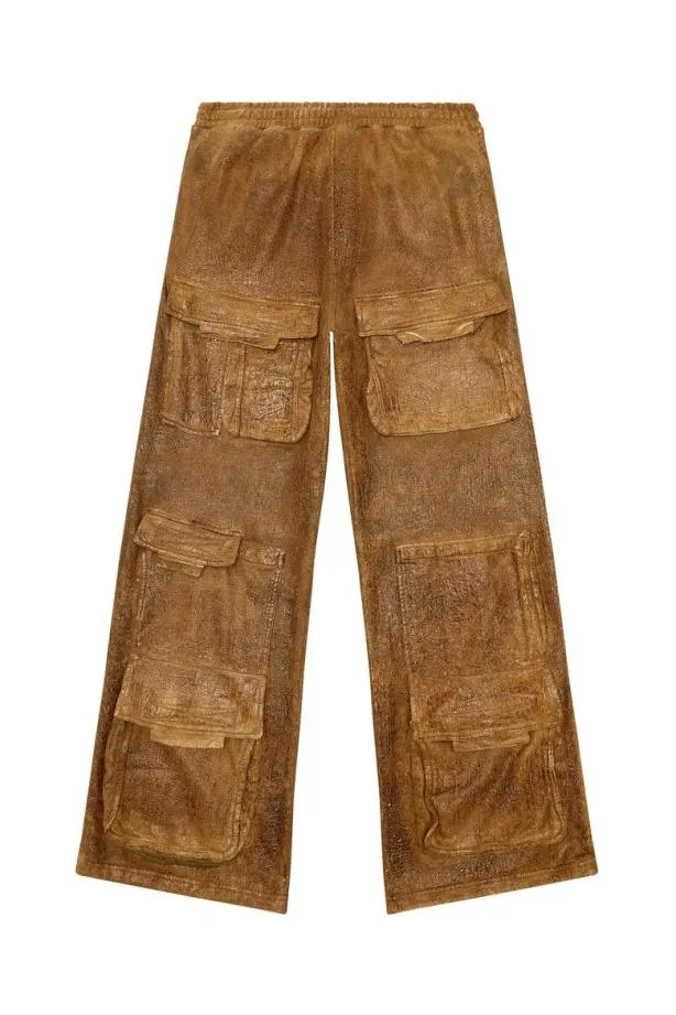 Diesel Ptalo Brown Men Pants and Shorts