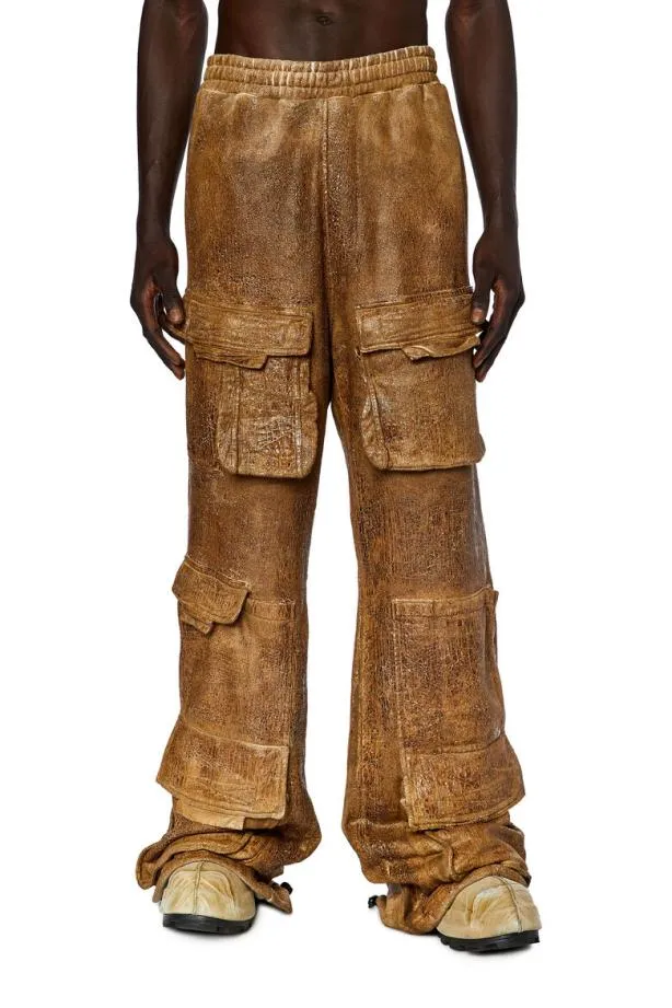 Diesel Ptalo Brown Men Pants and Shorts